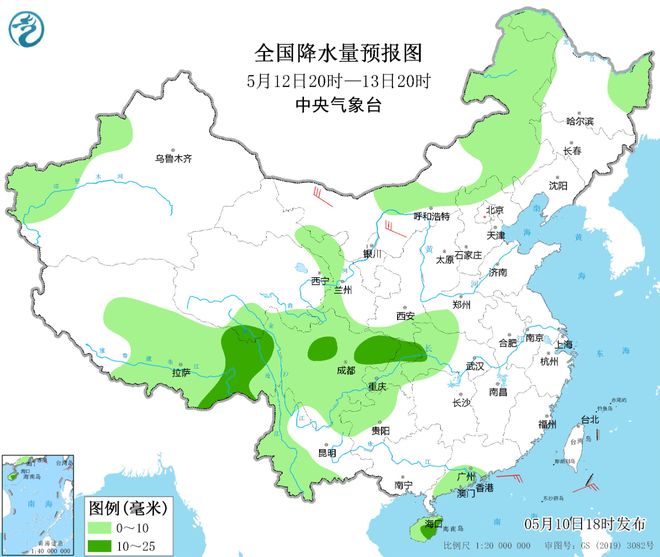 范围降水在路上北方雨前还要先“烤”一把尊